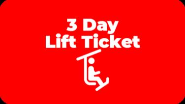 Image for: 3 DAY Lift Ticket